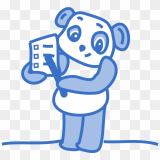 This Free Icons Png Design Of Checklist Panda, Transparent Png