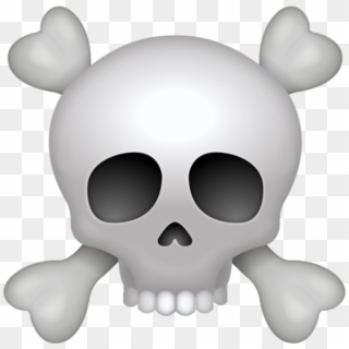Download - Skull Emoji Transparent Background, HD Png Download