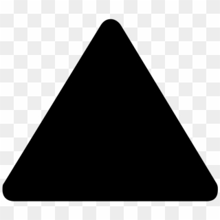 Black Triangle Clipart - Black Triangle Png, Transparent Png