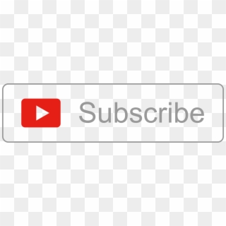 Subscribe Button Youtube Png - Youtube Subscribe Button Icon, Transparent Png