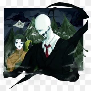 Slenderman By M00i - Slenderman, HD Png Download