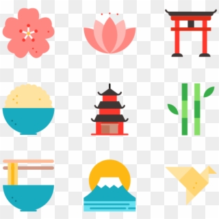 Japanese Color Pack - Japan Icon Png, Transparent Png