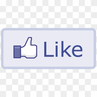 Youtube Like Png - Facebook Like Button, Transparent Png
