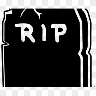 Gravestone Clipart Grave Stone - Sign, HD Png Download