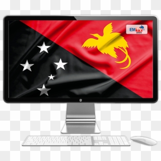 In Celebration Of Papua New Guinea's 41st Year Of Independence, - Papua New Guinea Flag, HD Png Download