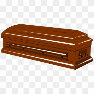Gravestone Clipart Coffin - Clip Art Coffin, HD Png Download