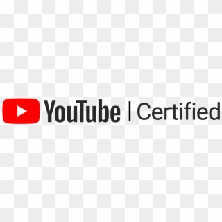 Youtube Logo Png Transparent - Youtube Certified Partner Badge, Png Download