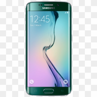 Transparent Download S Edge The Official Site Front - Samsung Galaxy S6 Edge, HD Png Download