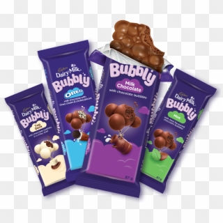 Bubbly Packshots - Dairy Milk Chocolate Png, Transparent Png