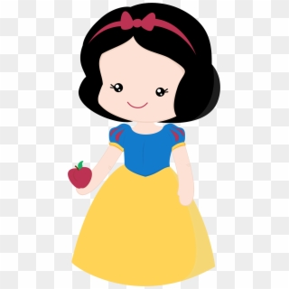 Bella Durmiente Disney Princess, Little Princess, Snow - Cute Snow White Clipart, HD Png Download