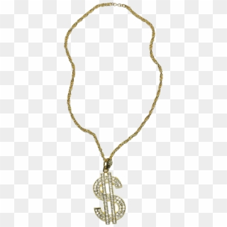 Thug Life Gold Chain Dollar Rocks - Big Gold Chain Png, Transparent Png