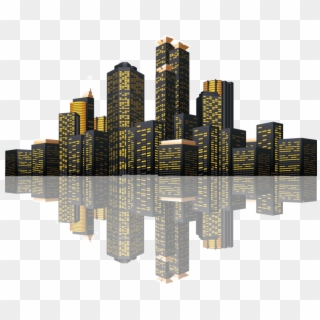 Free Png Download New York City Skyline Royalty Free - Real Estate Vector Png, Transparent Png