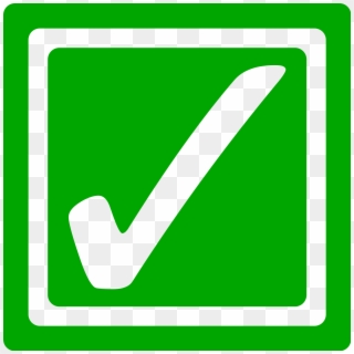 Green Tick Clipart File - Green Tick Box Icon, HD Png Download