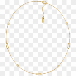 Roberto Coin Barocco 18k Yellow Gold Necklace With - Body Jewelry, HD Png Download
