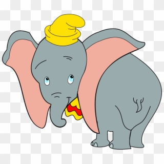 Dumbo Clipart - Elephant Big Ears Clipart, HD Png Download