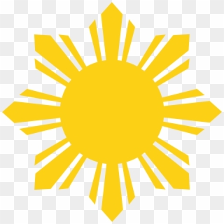 Sun Design Png - Star Of The Philippines, Transparent Png