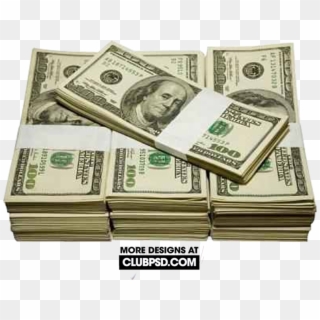Money Stacks Png - 100 Dollar Bill, Transparent Png