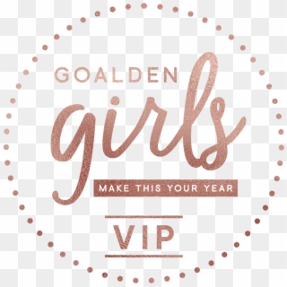 Goalden Girls Pink Gold Vip, HD Png Download