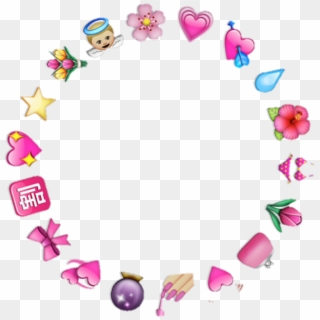 Cute Png Sticker Kawaii Kpop Tumblr Emo Soft Love Kpop - Emoji Circle, Transparent Png