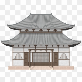 Vector Library Drawing At Getdrawings Com Free For - Temple In Japan Drawing, HD Png Download