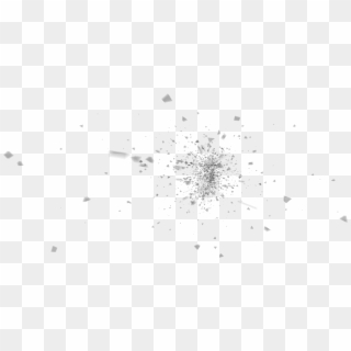 Vector Black And White Stock Transparent Effect Particle - Monochrome, HD Png Download