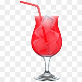 Red Juice Cocktail Png Clip Art Image - Red Cocktail Png, Transparent Png