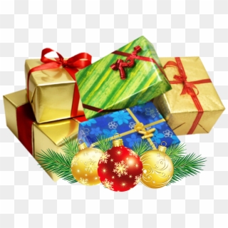 Free Png Images - Transparent Background Christmas Gift Png, Png Download