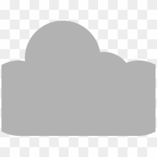 Gray Clipart Rain Cloud - Heart, HD Png Download