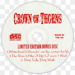 Crown Of Thorns Breakthrough Cd Disc Image - Cd, HD Png Download