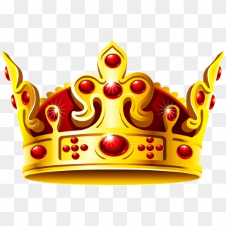 Gold Crown Clipart - King And Queen Crown Png, Transparent Png