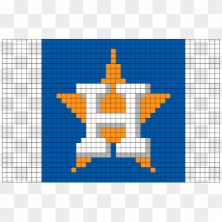 Houston Astros Pixel Art, HD Png Download