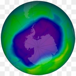 Nasa And Noaa Announce Ozone Hole Is A Double Record - Decay Of Ozone Layer, HD Png Download