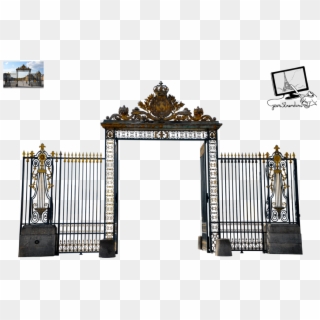 Gate Png Transparent Image - Palace Of Versailles, Png Download