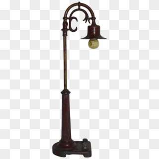 Oil Column Light Fixture Lamp Street Lighting Clipart - Old Lamp Post Png, Transparent Png