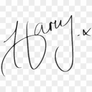 Harry Styles Signature - Calligraphy, HD Png Download