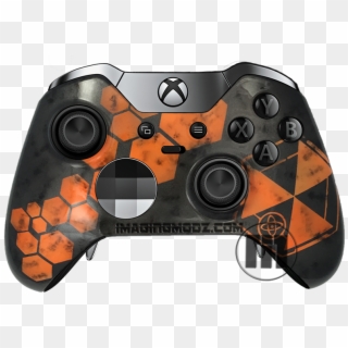 Black Xbox 360 Controller Xbox One Controller Game - Xbox One Wireless Controller, HD Png Download