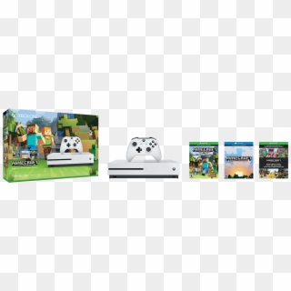Xbox One S Minecraft Favorites Bundle - Xbox One S Mas Minecraft, HD Png Download