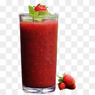 Smoothie Fruit Strawberry Png Image - Transparent Background Smoothie Png, Png Download