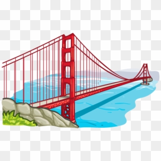 Golden Gate Png - San Francisco Bridge Png, Transparent Png