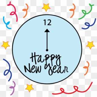Free Animated Year Clipart Download For Kids - Transparent Happy New Year Clipart, HD Png Download