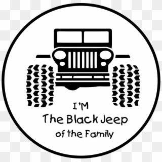 I'm The Black Jeep Of The Family - Got Mud Jeep Logo, HD Png Download