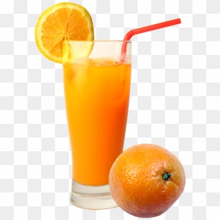 Smoothie Clipart Fruit Punch - Orange Juice Png, Transparent Png