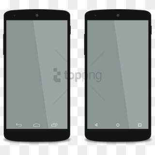 Android Smartphones Mockups - Android Smartphone Clipart, HD Png Download