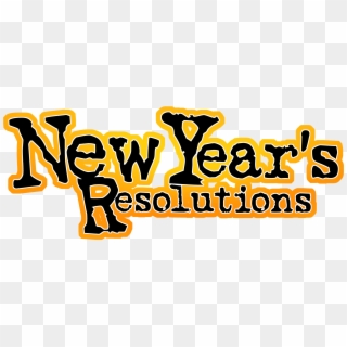 Clip Art Images - New Year Resolution Text, HD Png Download