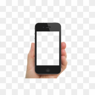 Android Phone Png Photo - Holding Iphone Background Transparent, Png Download
