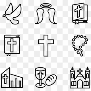 Religion Elements - Golf Icons, HD Png Download
