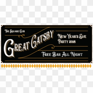 New Years Eve Party Bristol Square Banner - Calligraphy, HD Png Download