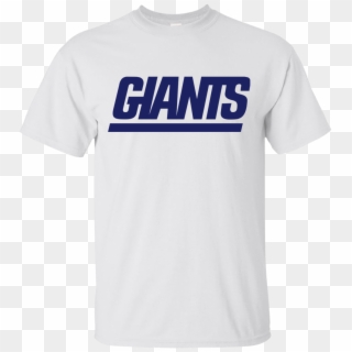 New York Giants Ny Giants Football Men's T-shirt - Ny Giants T Shirt White, HD Png Download