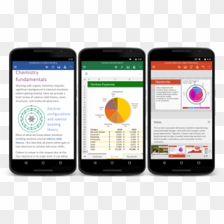 Office For Android Phone Is Here - Power Point En Android, HD Png Download