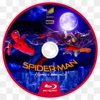 Homecoming Bluray Disc Image - Spider Man Homecoming Movie Download, HD Png Download